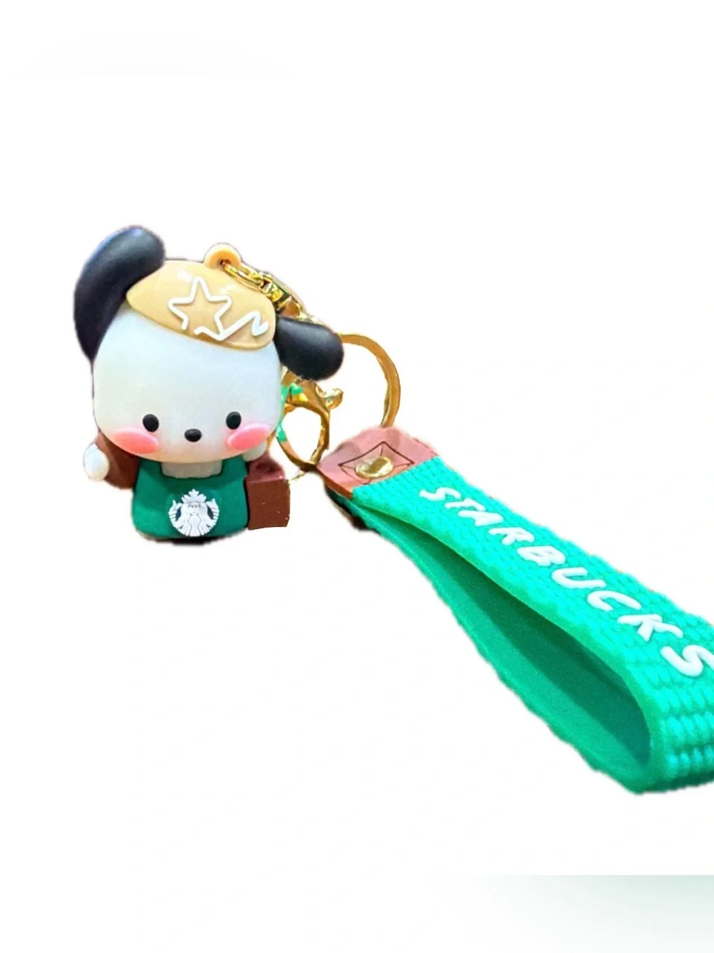 NWOT Pocha Starbucks-Style Keychain 🌟with Suitcase